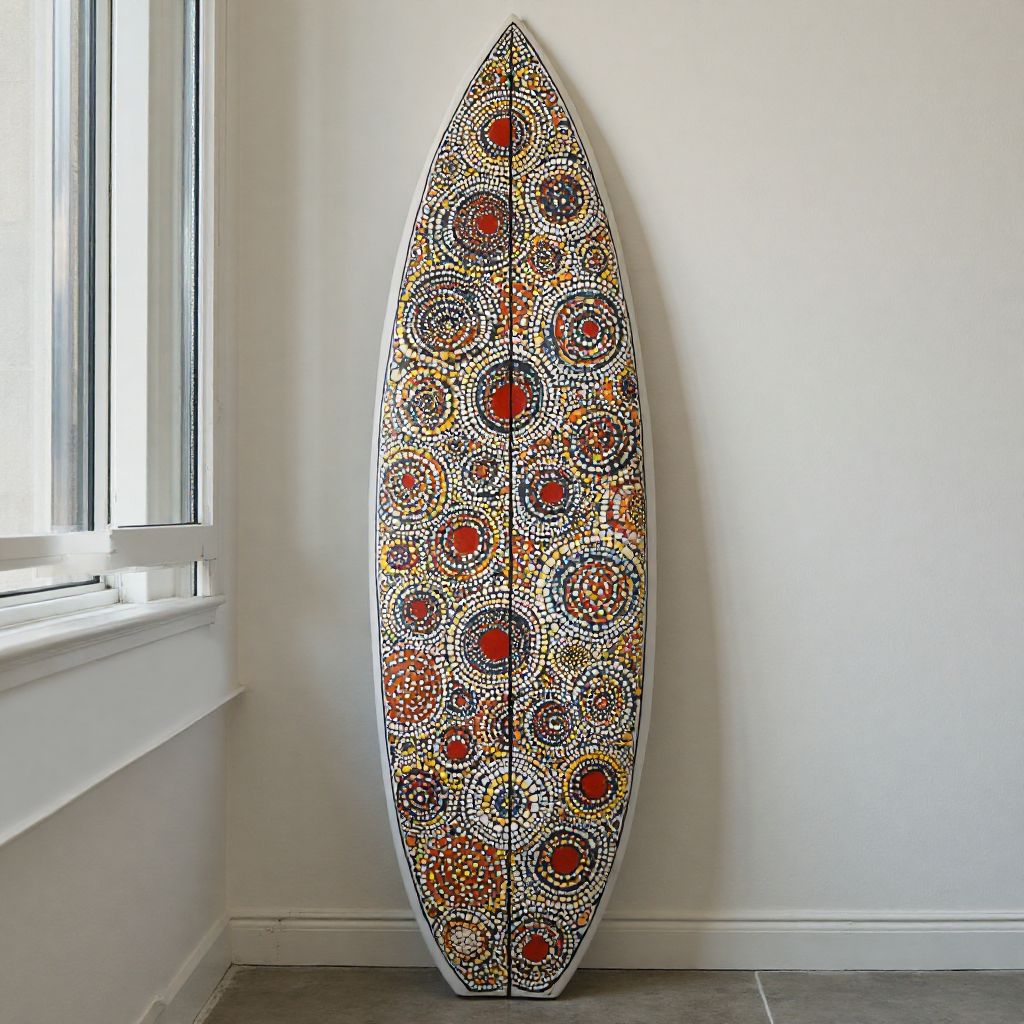 Limited edition artist collaboration surfboard
