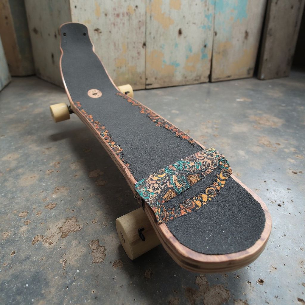 Downhill longboard skateboard